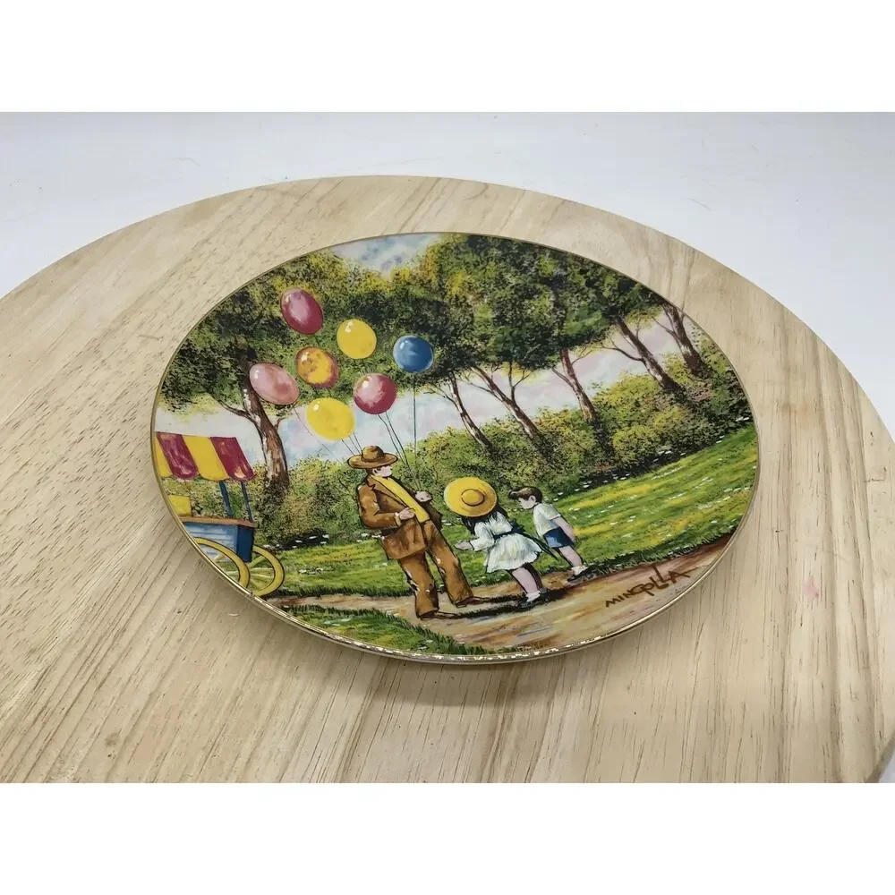 Vintage 1979 Calhoun's Balloon‎ Man Dominic Mingolla Porcelain Collector Plate